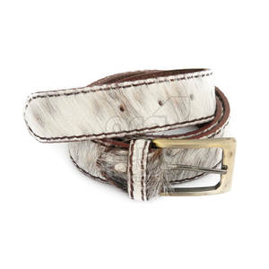 Cinturón Casual de Cuero Vacuno Genuino para Hombre con Hebilla de Acero - Calidad Premium, Duradero y Ecológico - Product Image 1