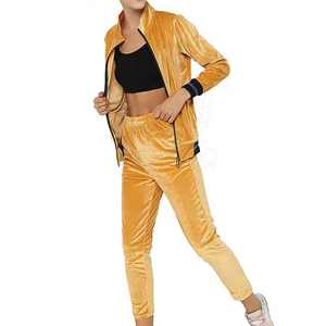 Conjunto Deportivo Informal de Dos Piezas para Hombre, Invierno, Bordado, Felpa, Chándal para Correr, 2026 - Product Image 2