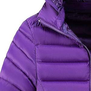 Manteau d'hiver matelassé avec capuche-Parkas épais-Veste d'extérieur en duvet de canard blanc - Product Image 3