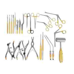 Juego de 25 instrumentos de septoplastia, instrumentos de cirugía plástica, instrumentos de rinoplastia, portaagujas ortopédico - Product Image 5