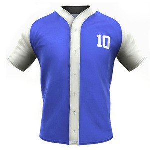 Maillot de baseball au design unique du fabricant, sur mesure, grande taille, 100 % polyester, respirant, séchage rapide, unisexe, adulte, dernière collection - Product Image 5