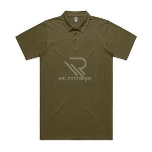 T-shirts personnalisés de haute qualité 100% coton Broderie Imprimée pour hommes Décontracté Golf et Gym Utilisation Séchage rapide Respirant - Product Image 6