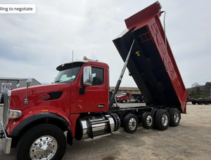 Camión Volquete Usado Económico 2024 2023 2022 Peterbilt 567 de Tres Ejes, 510HP, Automático de 6 Velocidades - Product Image 2