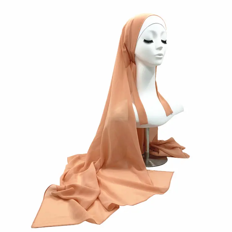 Vendite calde della fabbrica stile caldo viscosa modale Hijab Rayon scialle e sciarpa Rayon Hijab moderno Hijab donne musulmane