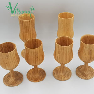 Verre à vin en bambou vintage de taille personnalisée Fabriqué à partir de bambou naturel vietnamien Complètement sûr à utiliser Support de gravure de logo personnalisé - Product Image 6