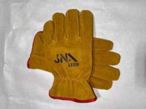 Vente chaude Gants de conduite en cuir de grain de vache Gants de protection pour le travail à la main - Product Image 6