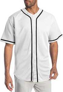 Maillot de baseball personnalisable pour équipe de club, ensemble complet, imprimé par transfert thermique, 100 % polyester, antibactérien, évacuation de l'humidité, séchage rapide - Product Image 3