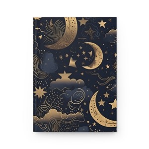 LABON Journal en cuir PU de qualité supérieure A5 avec feuille d'or à pois pour l'écriture créative. - Product Image 3