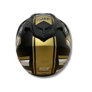 Casco de Motocicleta ABS de Media Cara BXP GL Neo Speed Gold Mate de Alta Calidad |   Color Sólido Aprobado por el DOT para Adultos - Product Image 3