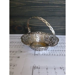 Incroyable corbeille de fruits plaquée argent pour une décoration de table à manger élégante et luxueuse/cadeau de pendaison de crémaillère - Product Image 2