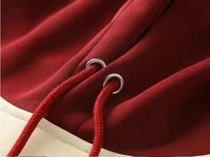 2025 personnalisé femmes Style décontracté Long manteau d'hiver 100% coton lavé panneau léger imprimé broderie Logo sweat à capuche - Product Image 5