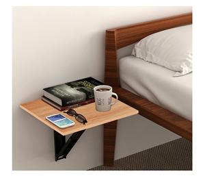 ชั้นเก็บของโลหะสไตล์โมเดิร์นแกะสลักศิลปะติดผนัง3ชั้นแบบพับได้ - Product Image 1