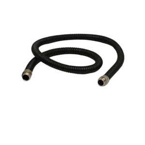 Conducto flexible con revestimiento de manguera de metal de doble hebilla India tipo PVC anti-ultravioleta 1 pulgada negro personalizado Industrial 20 Mm - Product Image 2