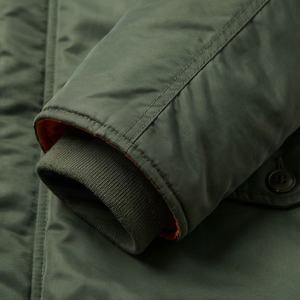 Chaqueta Parka Larga Impermeable de Primera Calidad para Hombre, Transpirable, Cortavientos, Térmica, Aislante, Gruesa, de Fabricación Personalizada - Product Image 6