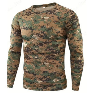 Veste de chasse imperméable à séchage rapide à manches longues Tronyond Winter Biomimetic Camouflage Soft Shell avec design imprimé - Product Image 1