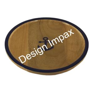 Dessous de verre écologiques avec support pour centre de table Sous-verres et napperons nautiques Présentoir pour café et thé Planches en bois - Product Image 6