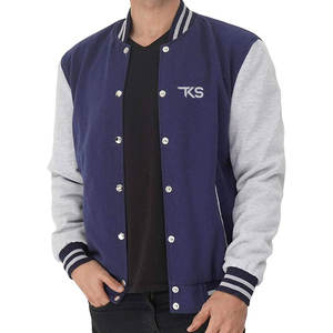Nouvelle mode de porter des vestes d'université Letterman pour hommes avec une conception personnalisée veste d'université pour hommes pour une tenue décontractée - Product Image 5