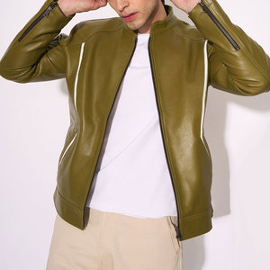 OEM Service Wholesale <b>Men</b> <b>Leather</b> <b>Jacket</b> New Arrival <b>Leather</b> <b>Jacket</b> Private Label <b>Leather</b> <b>Jacket</b> - Product Image 3