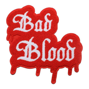 แพทช์ปักไหมเชนิลล์แบบกำหนดเอง ดีไซน์ใหม่ งานแฮนด์เมด รีดติดเสื้อผ้าได้ทุกสีทุกขนาด ลายตัวอักษร ดอกไม้ 2025 - Product Image 4