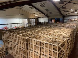High-Quality Kiln Dried Split Firewood Oak Stacks Bulk <b>Pallets</b> and Bags Custom Brand OEM ODM Service - Product Image 6