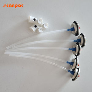 Muestra gratis 65mm 52mm Diámetro Aerosol Lata Pulverizador de lata Material de aluminio y plástico sin color Pulverizador de bomba redonda de Vietnam - Product Image 4