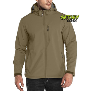 Chaqueta Softshell impermeable para hombre, ropa táctica para exteriores, caza, Camping, pesca, rompevientos, deportes de invierno, senderismo - Product Image 6