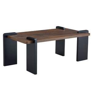 โต๊ะกาแฟโลหะดีไซน์หรูหราทันสมัย สีดำ สำหรับตกแต่งห้องนั่งเล่นในบ้าน - Product Image 5