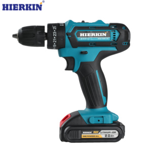 Taladro de impacto inalámbrico de alta potencia para madera, <span class=keywords><strong>herramientas</strong></span> eléctricas, juego de taladro percutor multifunción de 21V - Product Image 1