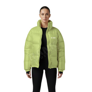 Chaqueta de Burbuja de Alta Calidad para Mujer, Chaqueta de Burbuja Cálida para un Estilo Diario en la Calle en la Temporada de Frío - Product Image 1