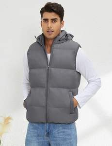 Vêtements d'hiver coupe-vent OEM ODM Veste bulle personnalisée pour hommes et femmes Veste bouffante à la mode d'hiver Veste bulle Manteau bouffant chaud - Product Image 6