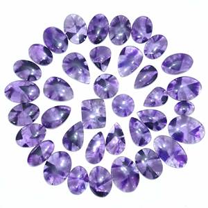 พลอยอเมทิสต์ธรรมชาติที่สวยงามอัญมณีทรงหลวมอัญมณีพลอยอะเมทิสต์ทรงหลวมสำหรับใช้ทำเครื่องประดับ - Product Image 6