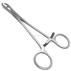 Pince de maintien osseux de la cheville World Precision Surgical, droite et courbée, instrument chirurgical orthopédique en acier inoxydable ISO13485 - Product Image 5