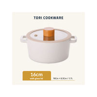 Mewah buatan Korea TORI Pot anti-lengket lapisan keramik Minimal desain Eropa untuk peralatan dapur rumah belanja saya