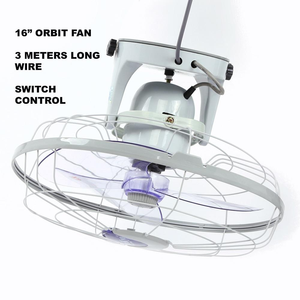 Appareil électroménager d'origine vietnamienne Installation facile sur la table 5 lames ABS Refroidissement par air SanKyo Orbit Ventilateur de plafond électrique - Product Image 5