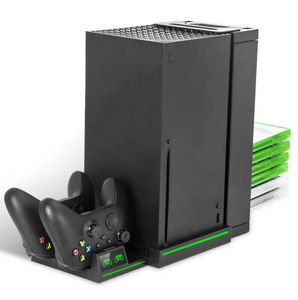 VENTA DE MARCA ORIGINAL Consola Xbox Series X de Microsoft de 1 TB + 2 Controles y 10 Juegos Gratis con Auriculares - Product Image 1