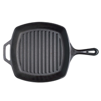 Accessoires de cuisine en fonte Outils de cuisine Ensembles d'ustensiles de cuisine Gadgets de cuisine Grilles à frire Poêle à frire en aluminium