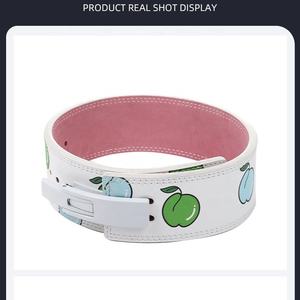Ceinture d'haltérophilie à levier directement fournie par l'usine de vente en ligne Ceinture d'haltérophilie à levier Service OEM Fitness Gear Ceinture d'haltérophilie en cuir de vachette - Product Image 4
