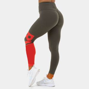 2025 conception de haute qualité taille haute personnalisé Sexy dames Leggings vêtements de Yoga pantalon gym Legging Fitness pour les femmes porter serré - Product Image 6
