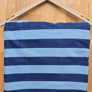 Best Selling Good Quality 100% Cotton Hand Block Printed Fabric Organic Cotton Fabric Stripe - Product Image 1