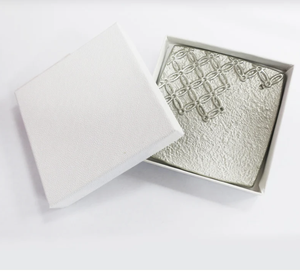 ที่ใส่ธูปโลหะเงินสำหรับตกแต่งบ้านที่หรูหราการออกแบบที่ทันสมัยมีสไตล์ในอินเดีย - Product Image 1