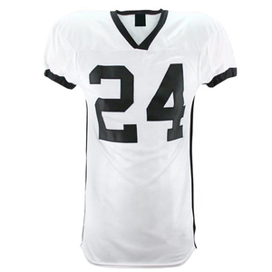 ชุดยูนิฟอร์มอเมริกันฟุตบอลฤดูร้อนไซส์ใหญ่ แขนสั้น พิมพ์ลายดิจิตอลตามสั่ง ผลิตโดยผู้ผลิต OEM มืออาชีพ ขายดี คุณภาพสูง 100% - Product Image 2