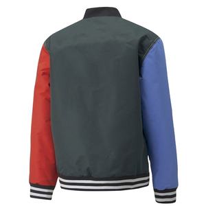 Chaqueta Universitaria de Manga Larga con Diseño de Logotipo Personalizado de Alta Calidad para Hombre, Nueva Chaqueta Universitaria Colorida de Estilo Urbano 2026 - Product Image 4