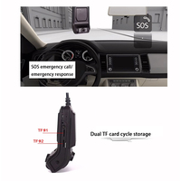 Firecore HX-880 lensa ganda depan kamera mobil Blackview 1080P AHD perekam mobil 4G WiFi GPS DMS & ADAS AI Dashcam untuk Bus mobil