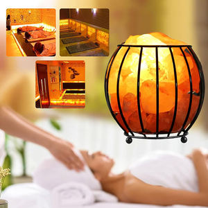 ตะกร้าเหล็กเกลือหิมาลายันทำมือทรงต่างๆงานฝีมือจากธรรมชาติ - Product Image 3