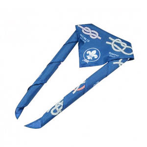Foulard Scout Neckers avec logo personnalisé Foulards brodés directement - Product Image 5