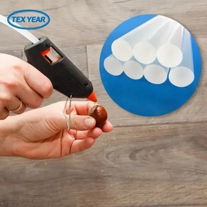 กาวแท่งใสขนาด12มม. ร้อนละลายเพื่องานหัตถกรรมและซ่อมแซมที่แม่นยำ - Product Image 6