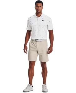 Pantalones cortos de golf para hombre, tela Oxford, secado rápido, transpirables, elásticos, deportes, senderismo, cordón en la cintura, patrón estampado de cintura media - Product Image 2