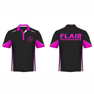 Gran oferta de algodón 100% para hombre, camiseta Polo personalizada de buena calidad, Color sólido, estilo informal, patrón, 180g, tela, peso frontal - Product Image 6