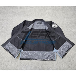 Custom Jiu Jitsu Gi <b>Kimono</b> 100% Cotton 450 Gsm Pearl Weave <b>Jacket</b> 10oz Ripstop Twill Cotton Pants Custom Bjj Gi Made in Pakistan - Product Image 1