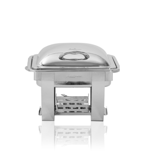 Estufa de buffet cuadrada para restaurante, plato de frotamiento de comida usado de acero inoxidable con calentador, dispositivo de conservación del calor - Product Image 2